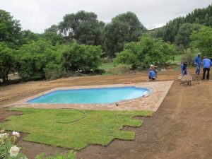 Swimming Pool at Ganora Guestfarm, Nieu Bethesda
